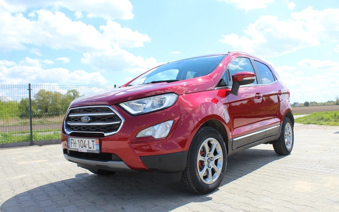 Ford EcoSport cena 55900 przebieg: 65419, rok produkcji 2019 z Lubań małe 352